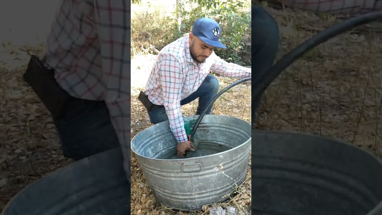 Agua gratis sin bomba y de alta presión para riego con aspersor