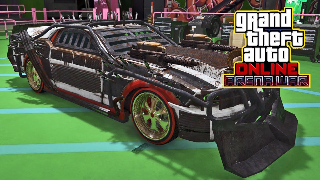 GTA V ONLINE : ARENA WAR | GASTEI 2.600.000 NO DOMINATOR DA ARENA