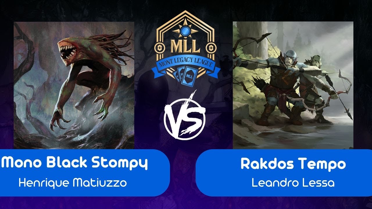 [Legacy na Mont] Mono Black Stompy VS Rakdos Tempo (R 02 - 29/01/2026)