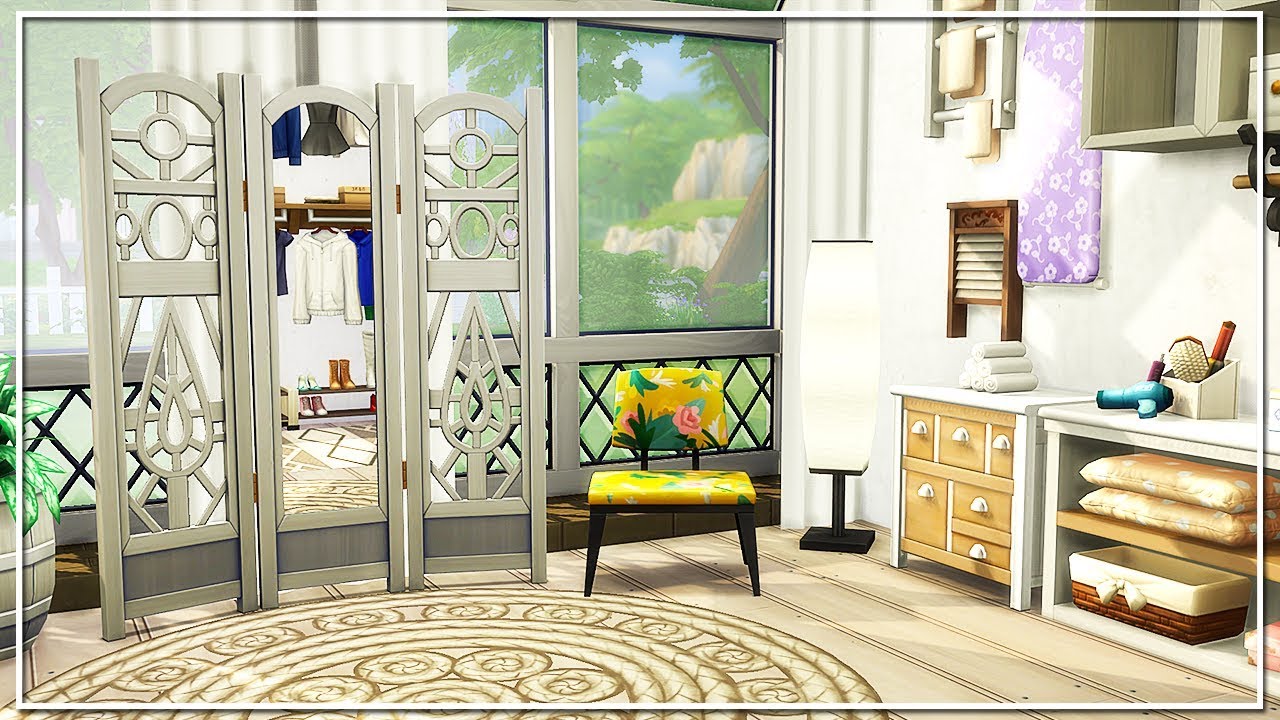 THE SIMS 4 | BUILD | WALK-IN CLOSET (Laundry Day Stuff Pack)