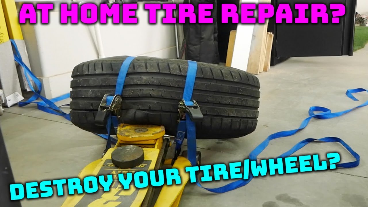 How to Pop a Tire Bead at home - failed