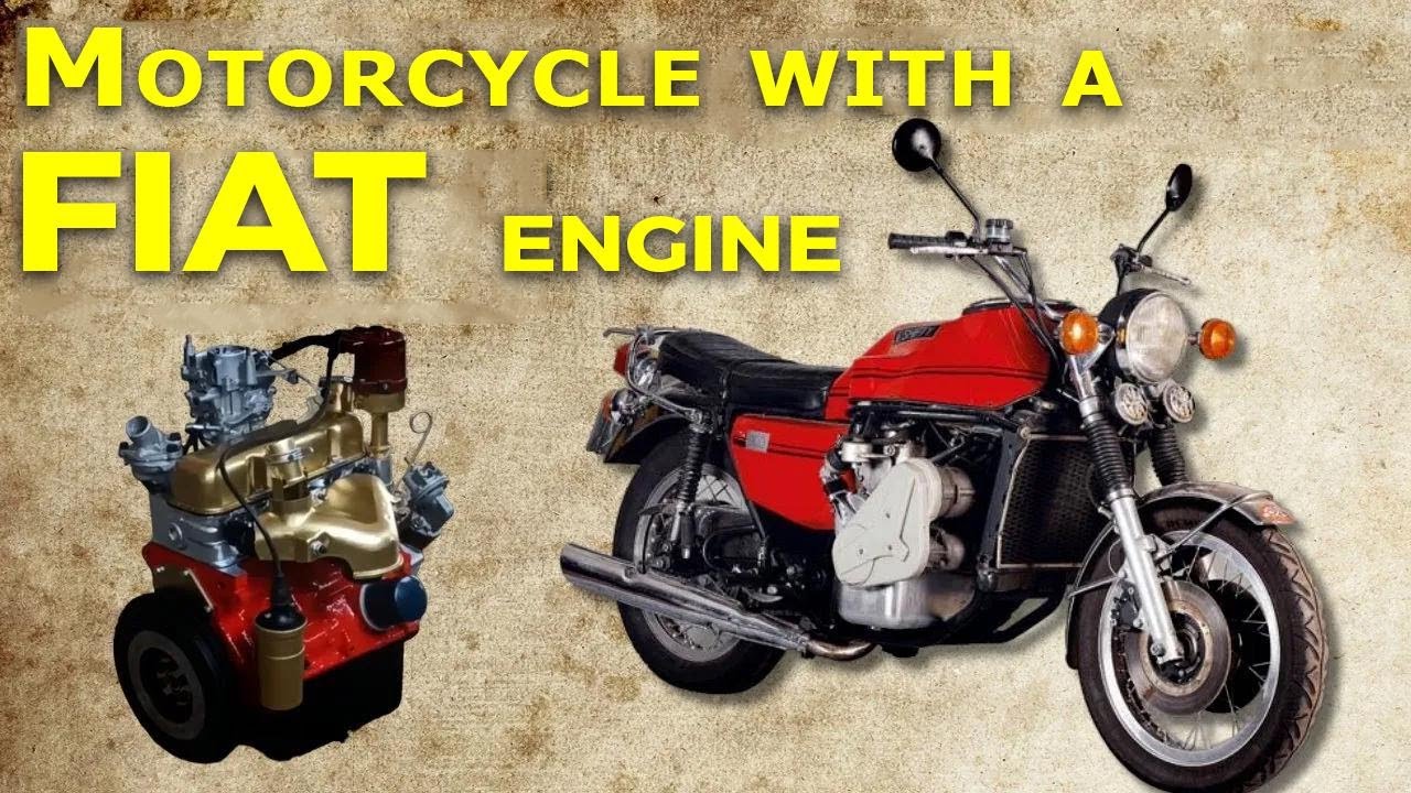 Motorcycle Powered by a FIAT Engine – Meet the Shifty 900
