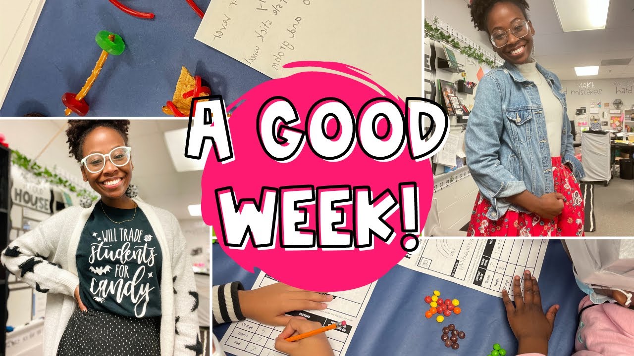 A GOOD WEEK! | parent teacher conferences, math lessons, & small group planning | 4th grade teacher