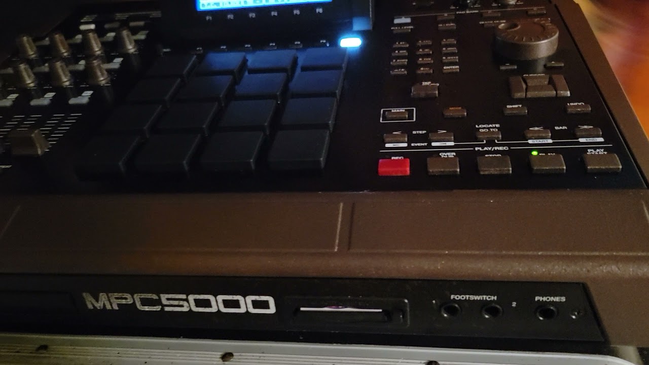 MPC 5000 Custom Painted    Job Final