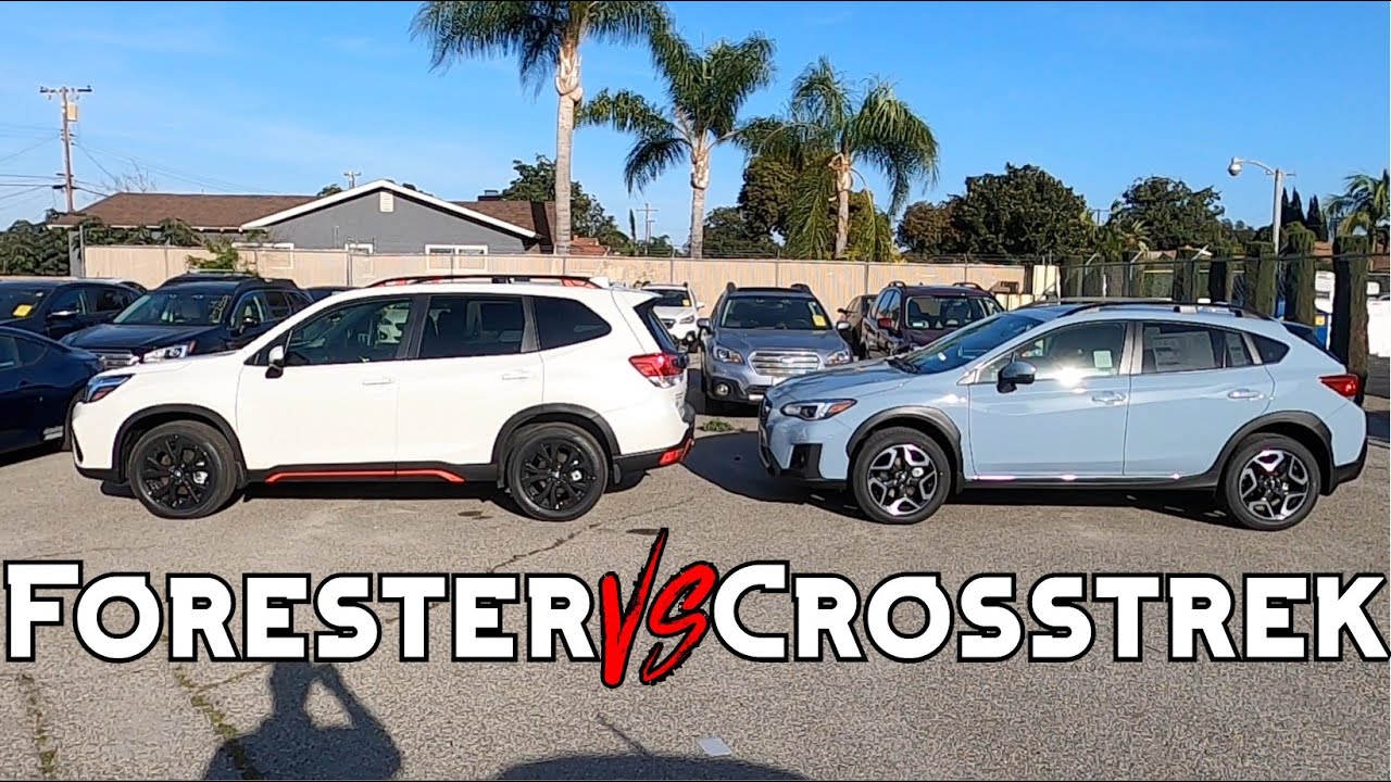 Subaru Forester vs. Crosstrek: Which Should You Buy??