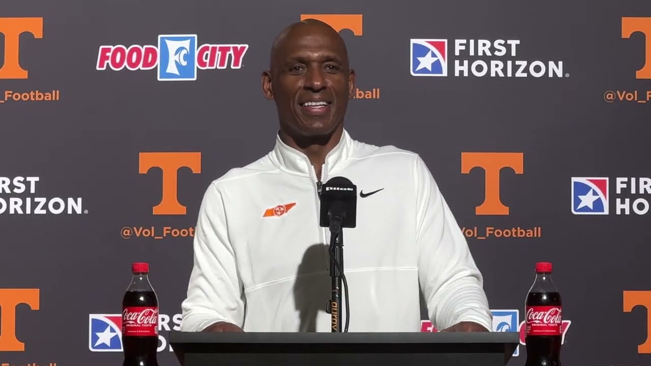 Tennessee Co-Defensive Coordinator Anthony Poindexter Introductory Press Conference