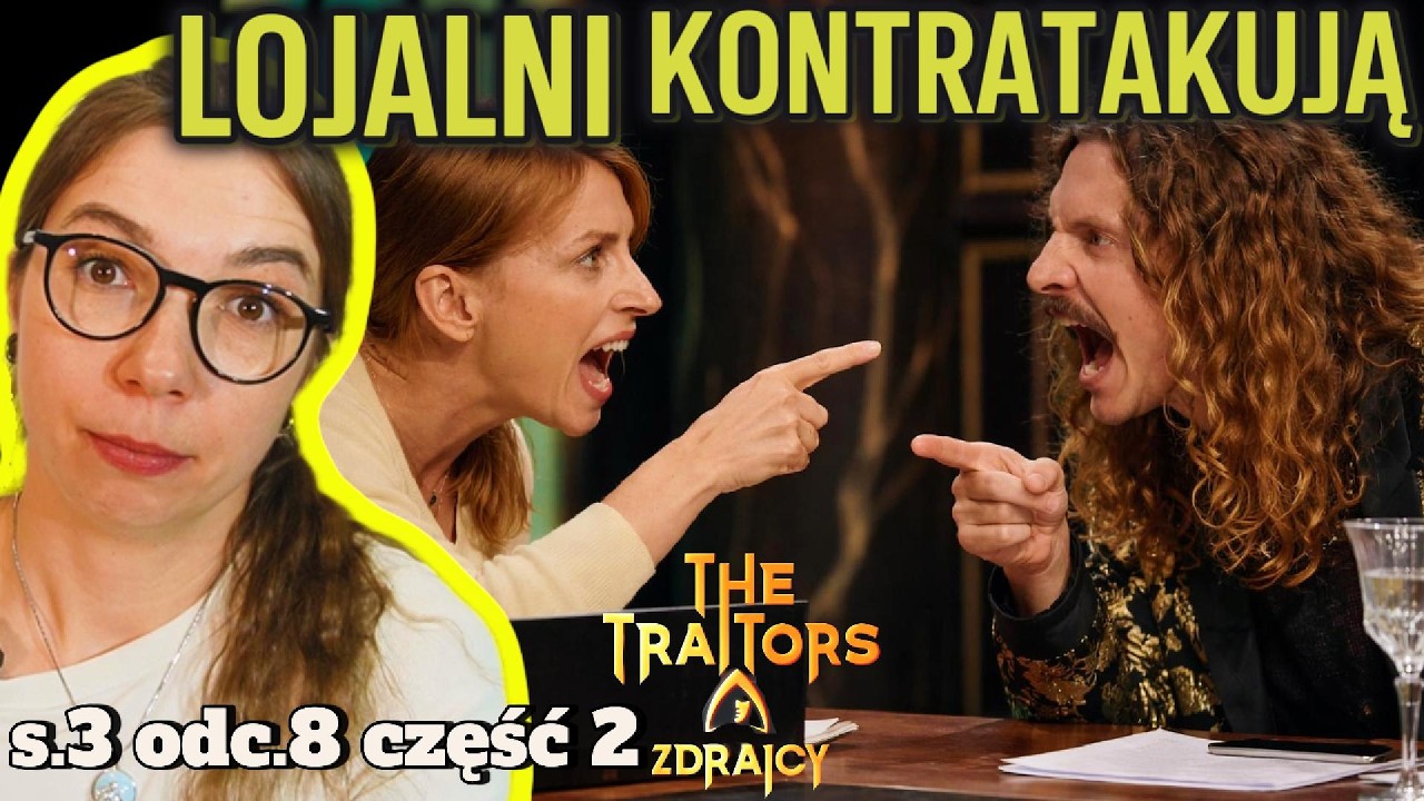 ONI SIĘ WYGRYZĄ ?! 🤯 | THE TRAITORS ZDRAJCY s03e08(2) | REAKCJA | angelulu
