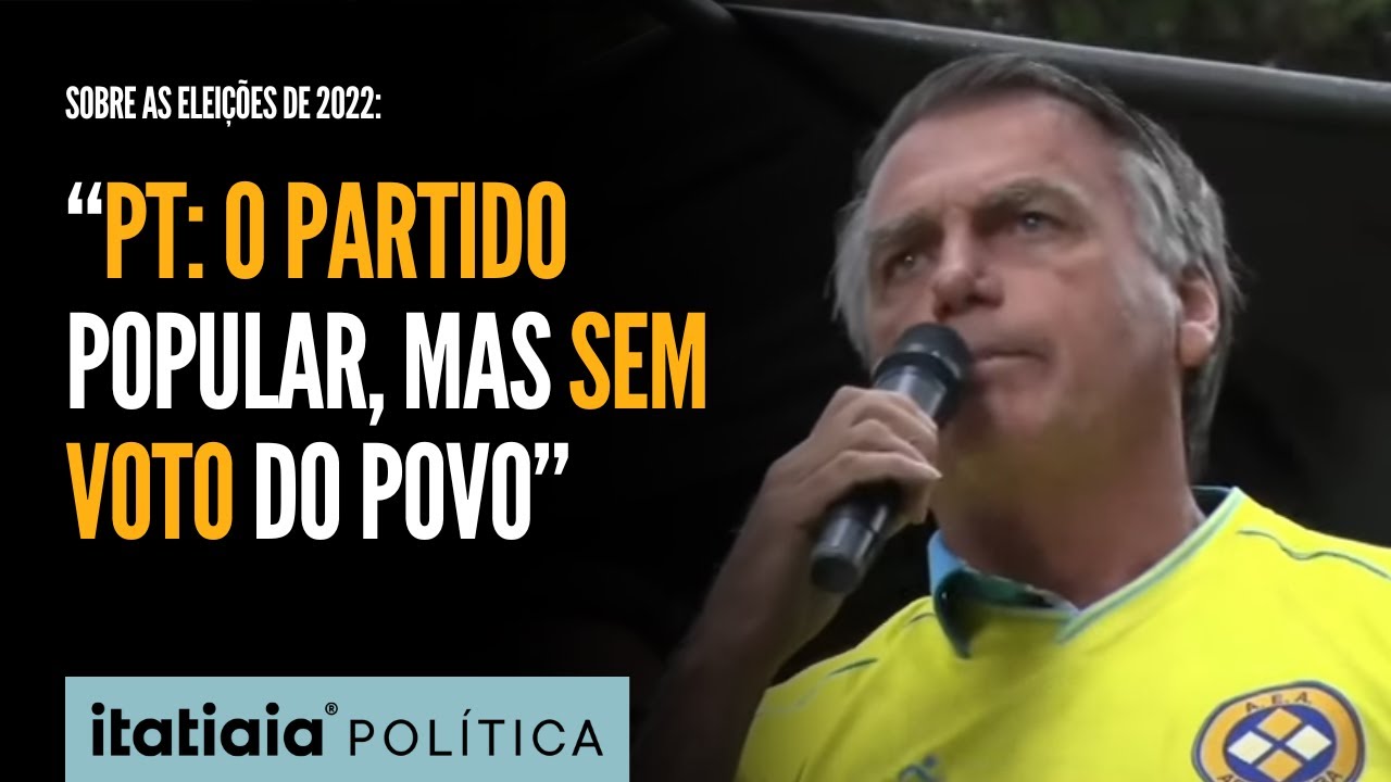 BOLSONARO DISCURSA EM PALANQUE DURANTE MOTOCARREATA DE APOIO À BRUNO ENGLER