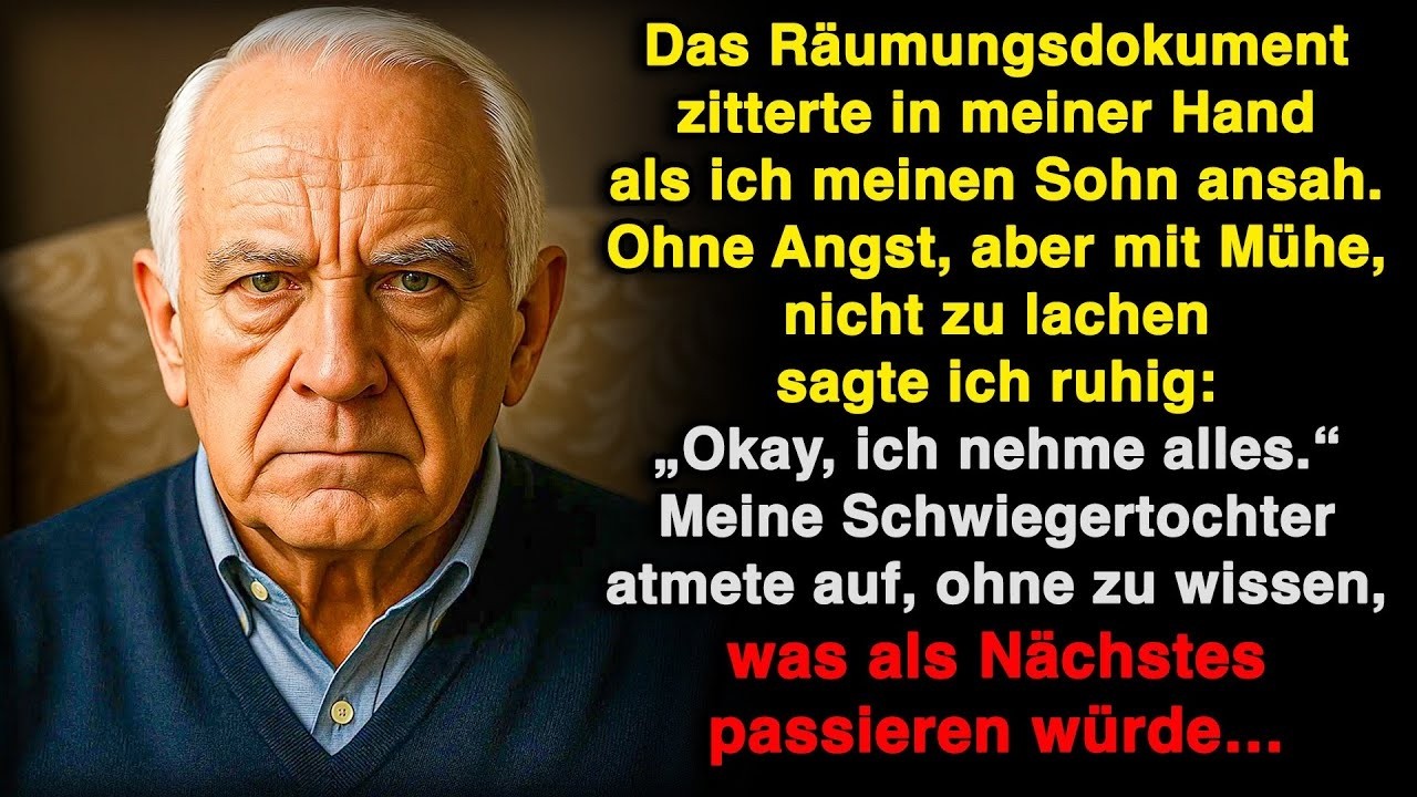 Mein Sohn sagte, ich solle meine Sachen nehmen und gehen – doch er hatte alles vergessen…