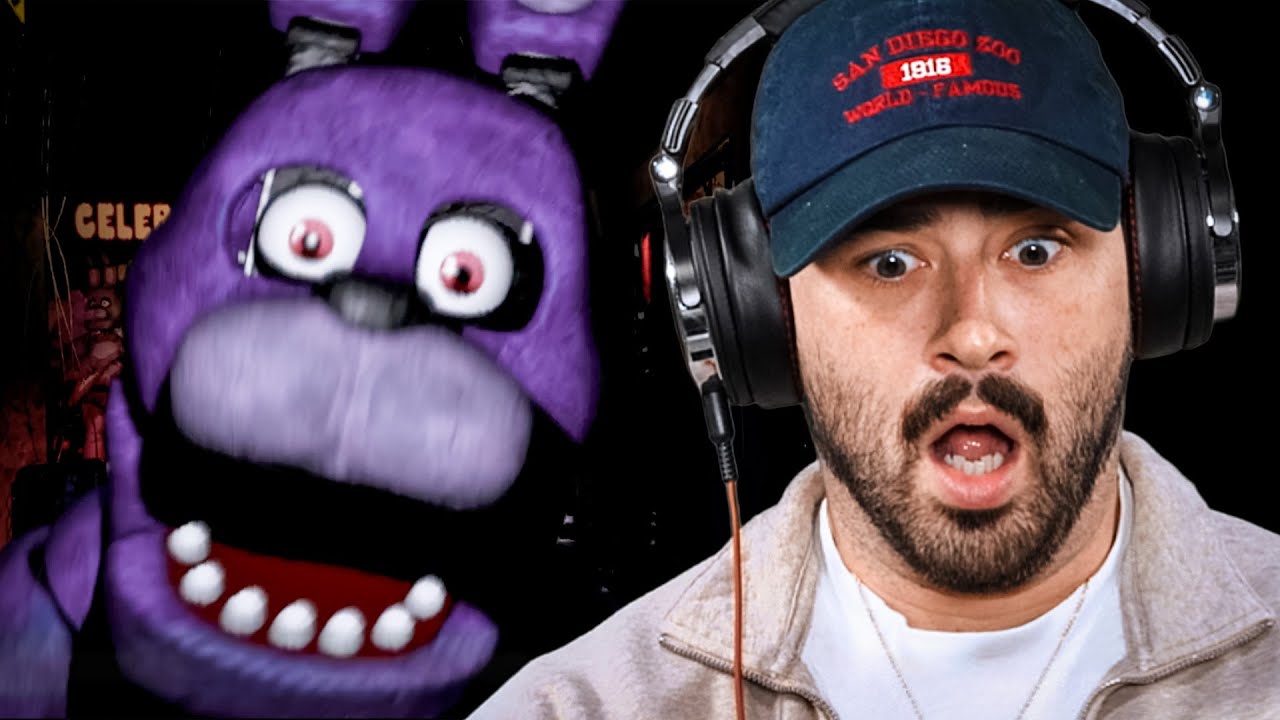 Convincing Joe Santagato To Play 5 NIGHTS AT FREDDY'S!!
