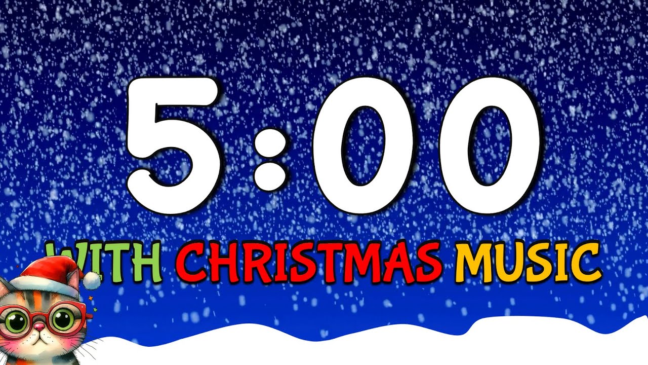 5 Minute Christmas Timer | Five Minute Countdown