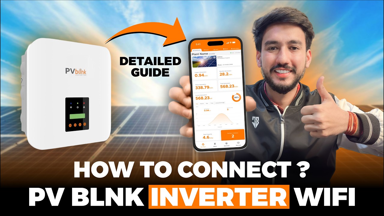 The FASTEST Way To Connect Your Pv Blink Inverter To Mobile