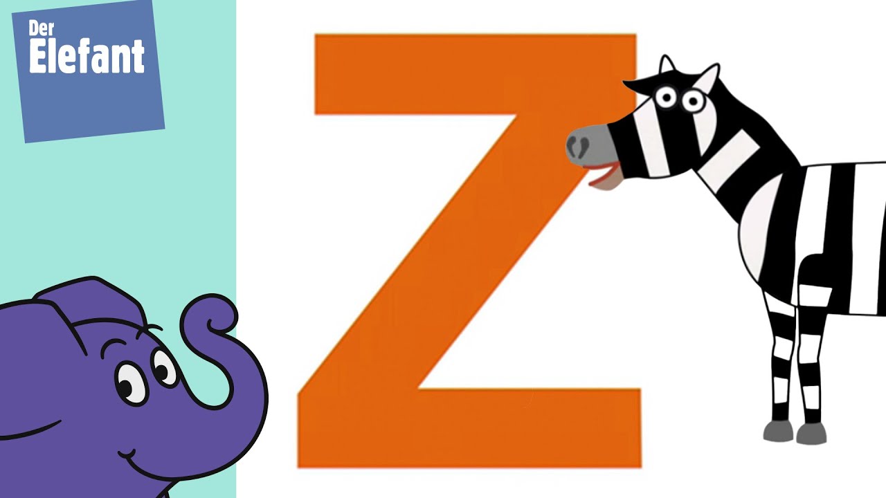 Buchstabe Z - Z wie Zebra | Der Elefant | WDR