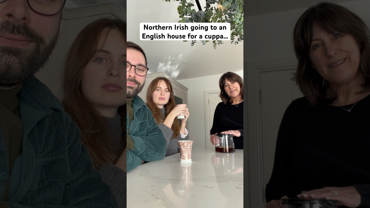 The tea culture difference is real ☕️ #northernirish #comedy #northernireland #funny #cupoftea