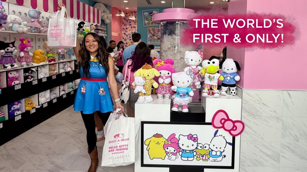 Hello Kitty Exclusive Preview at Build-A-Bear Los Angeles + GIVEAWAY