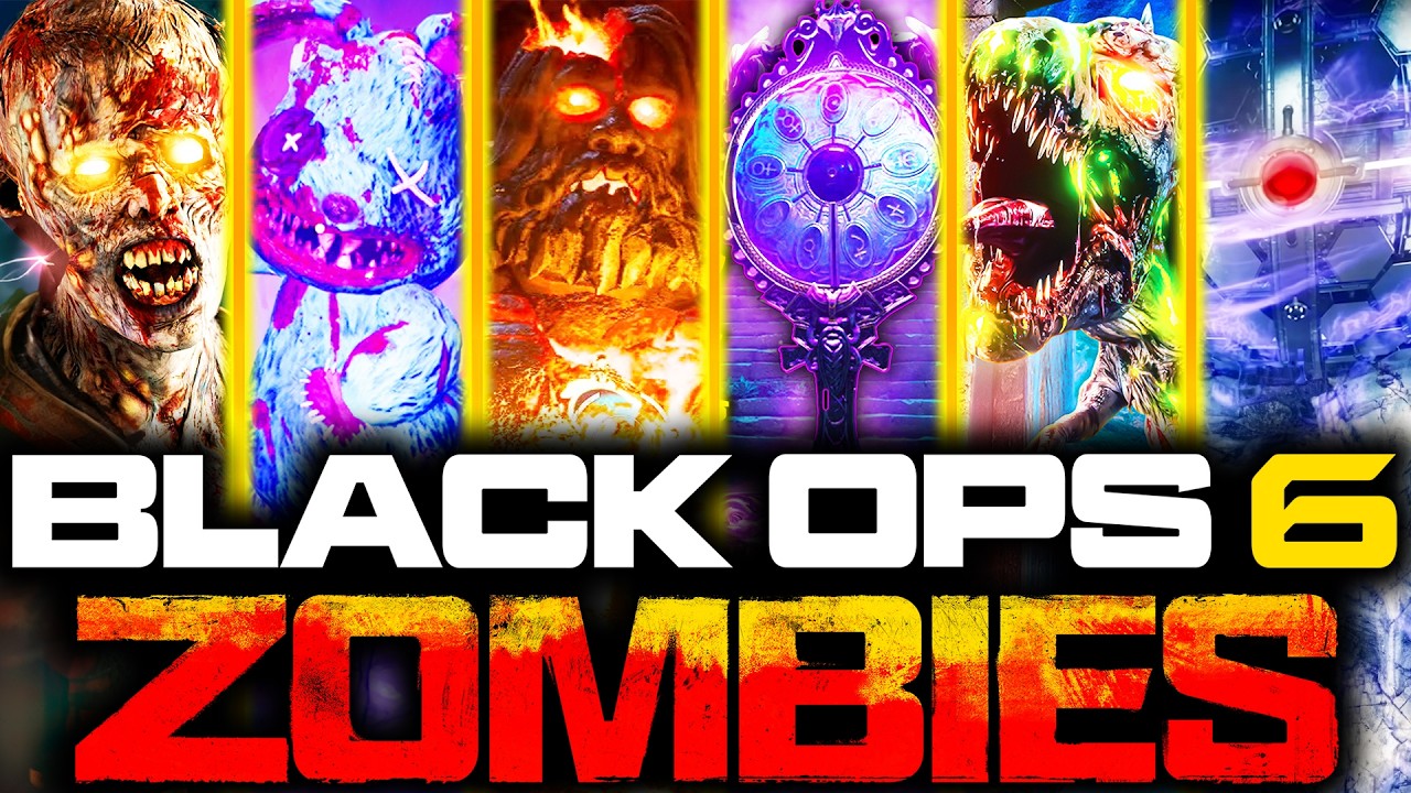 ⭐ HUGE TIME SAVE!⭐ZOMBIES SUPER EASTER EGG SPEEDRUN!⭐BO6 ALL MAPS!⭐Call of Duty Black Ops 6 Zombies⭐