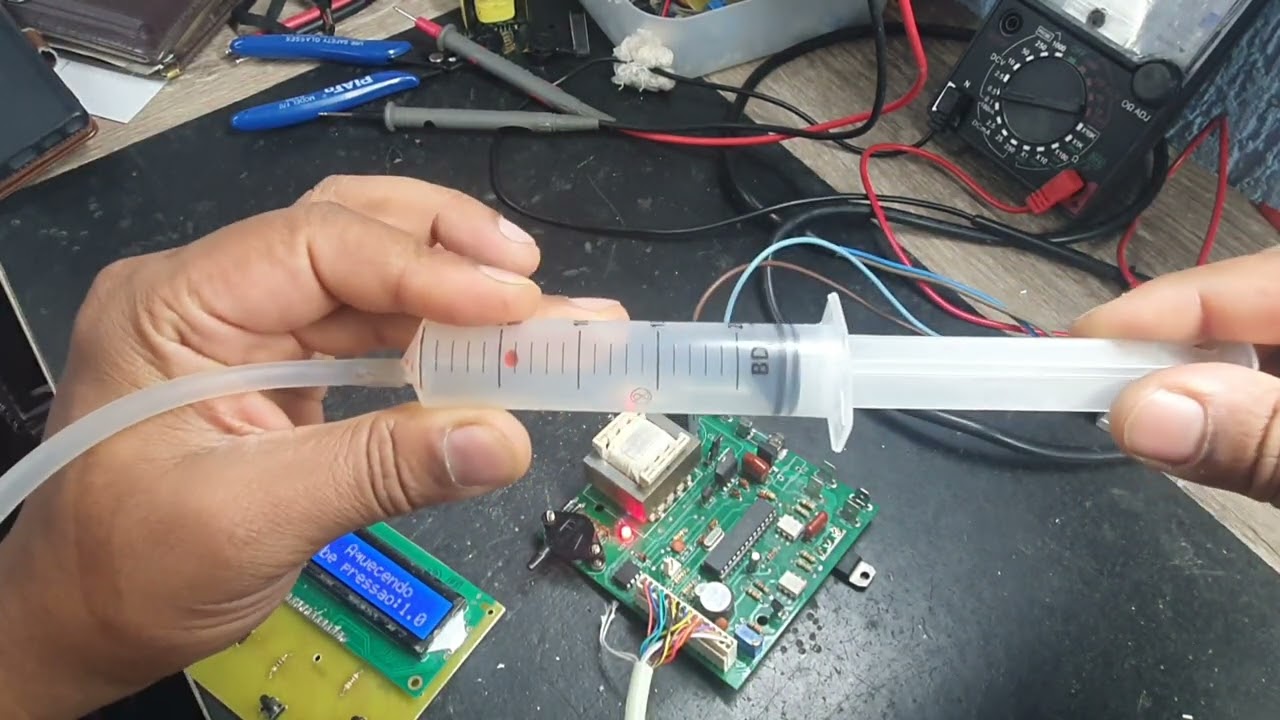 Dica de manutenção em máquinas que tem sensor de pressão.