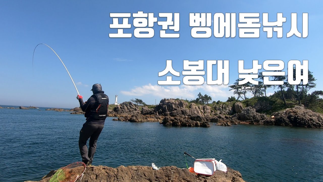 소봉대낚시 쌍여포인트에서 벵에돔걸어내기 #벵에돔낚시 #소봉대낮은여#양포낚시