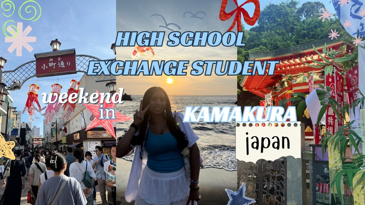 weekend in Japan as a high school exchange student 🍡🫧🌀🐚 | YFU Summer Exchange