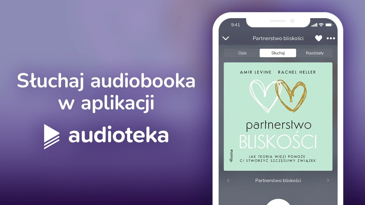 Partnerstwo bliskości - audiobook | Amir Levine i Rachel Heller (czyta: Marta Kr&oacute;l)
