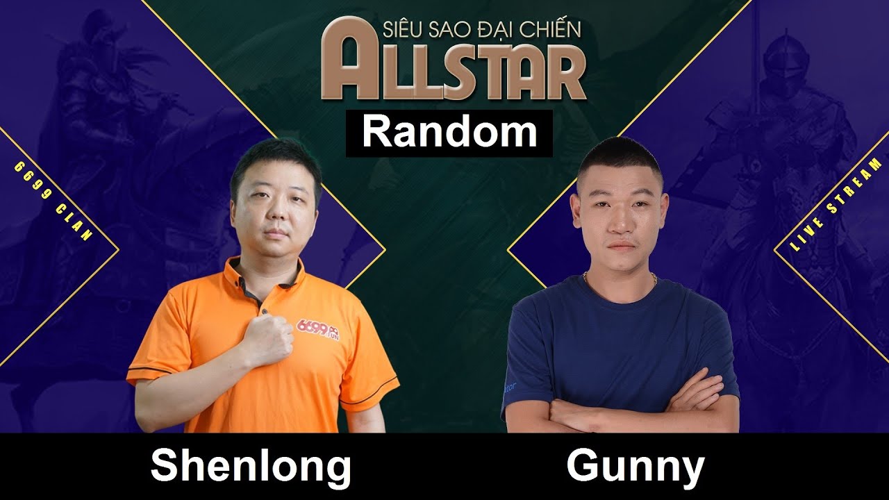 SHENLONG vs GUNNY | Solo Random | Ngày 13/09/2019 – BLV G_man