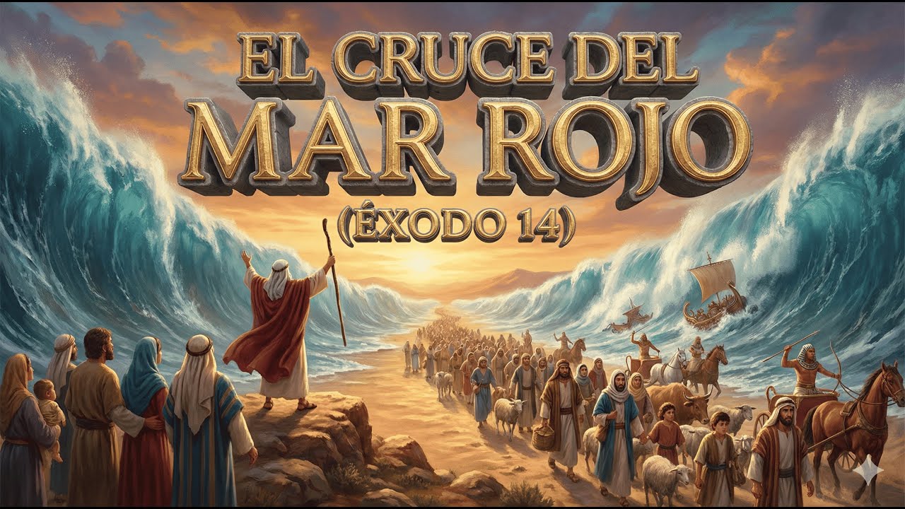 “Éxodo 14: Cuando Dios abrió el Mar Rojo y salvó a Israel”