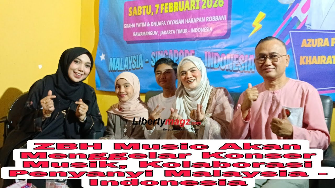 ZBH Music Akan Menggelar Konser Musik, Kolaborasi Penyanyi Malaysia - Indonesia