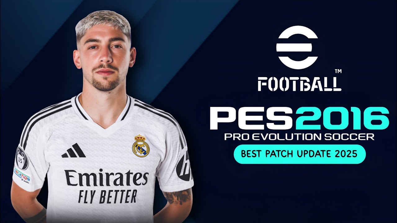 احدث باتش تحويل بيس 2016 لبيس 2025 باخر الانتقالات الاعبين الجديدة | PES 2016 BEST PATCH UPDATE 2025