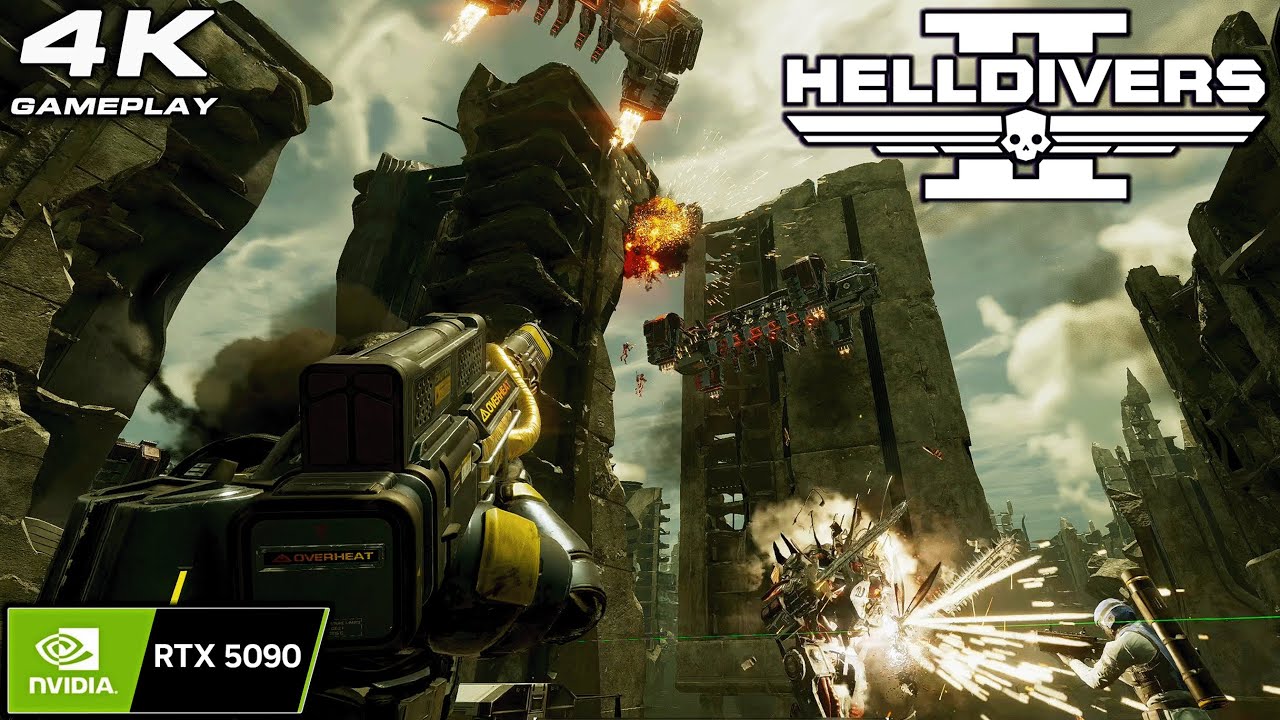 Helldivers 2: 4K Gameplay No Commentary ULTRA Settings | RTX 5090 P1103