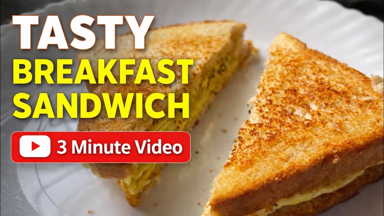 2-Minute Crispy Egg Cheese Sandwich That Everyone Will Love ❤️ 