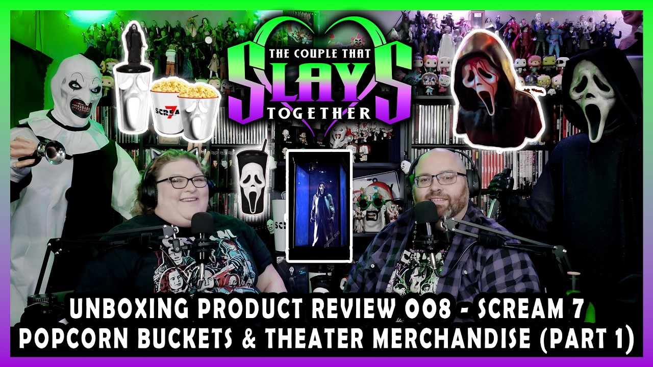 Unboxing Product Review 008 - Scream 7 Popcorn Buckets (Part 1)