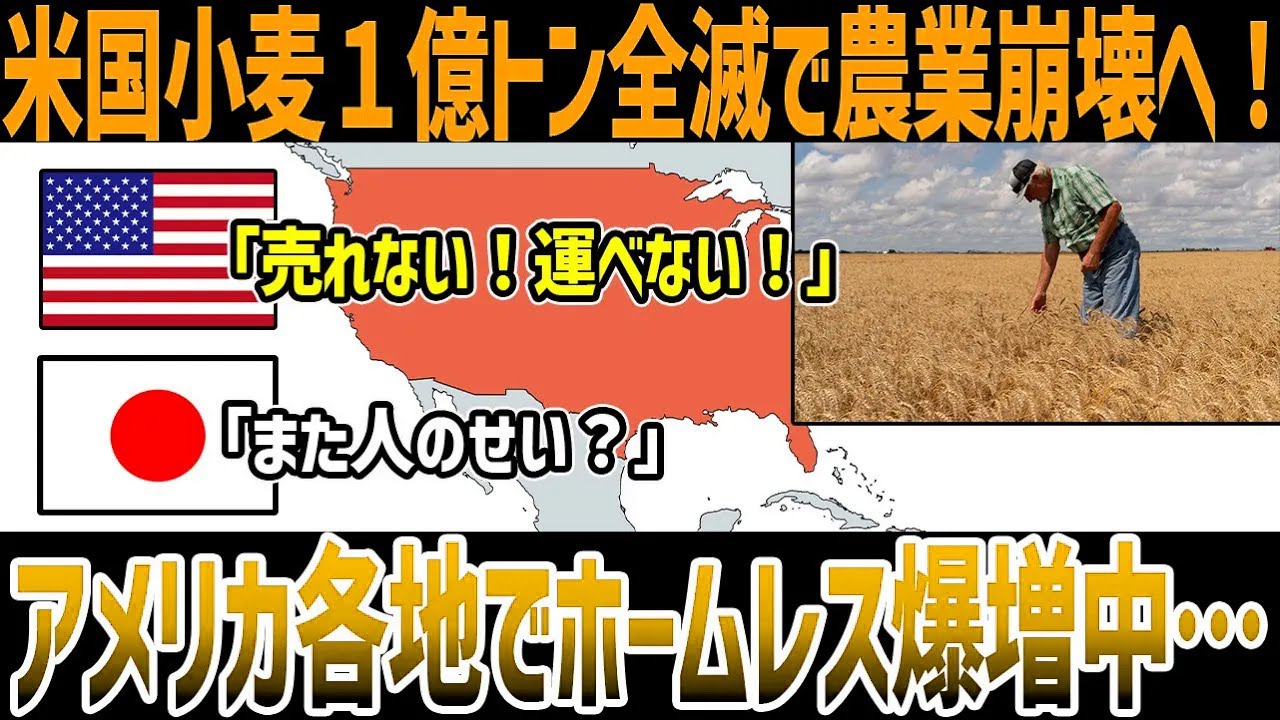 【ゆっくり解説】なぜ米国は“食糧超大国”から転落したのか？