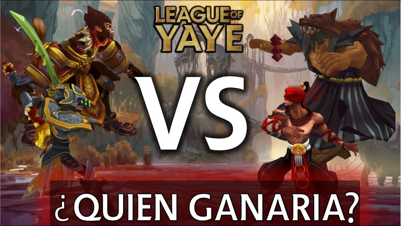 Maestro Yi y Wukong vs Lee Sin y Udyr ¿Quién ganaría? // 2 vs 2 según el Lore