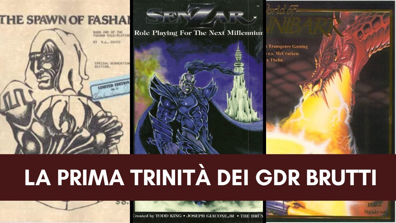 La prima TRINITÀ dei GDR Brutti
