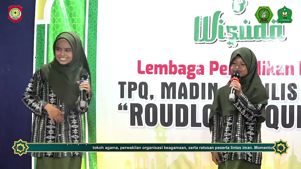 DAI KECIL TPQ ROUDLOTUL QUR'AN l Ilmu & Akhlak Membangun Peradaban