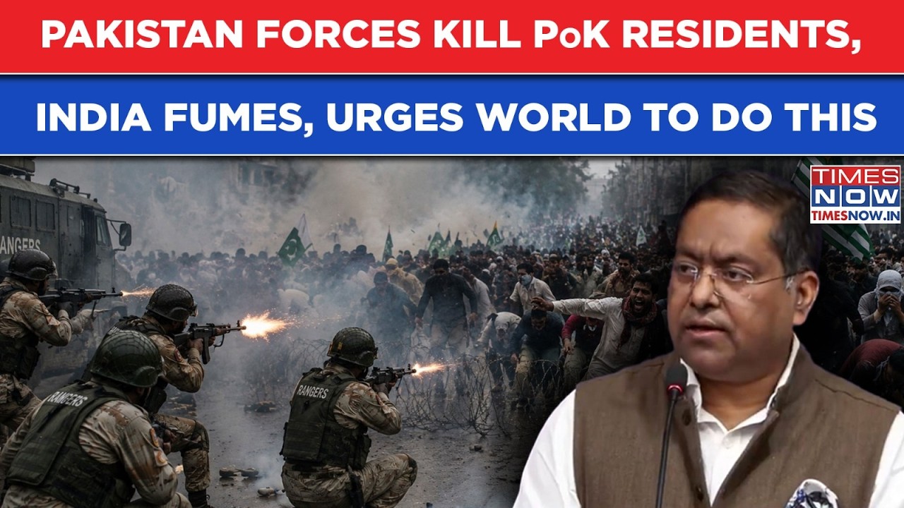 Pakistan Forces Kill PoK Protesters As Cries For India's Help Echo, New Delhi Urges World To Do This