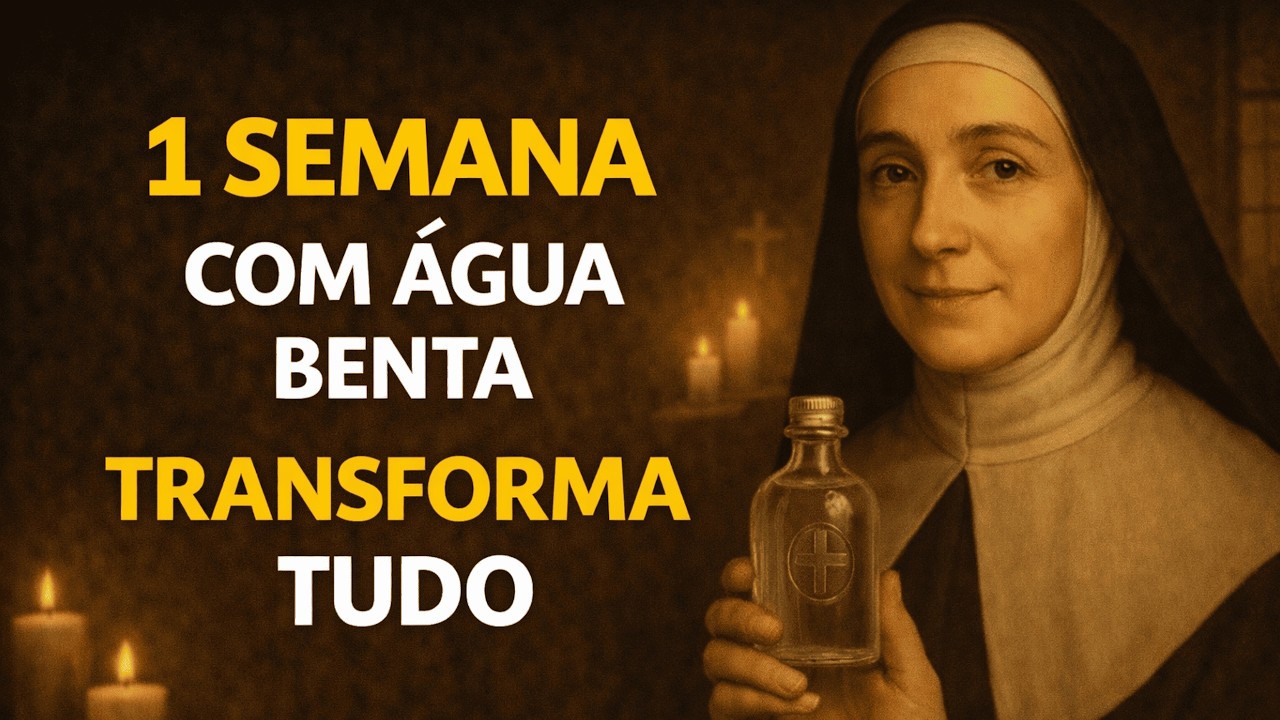 Santa Teresa REVELA: FAÇA ISTO com Água Benta durante 7 dias e Ative Milagres IMPOSSÍVEIS