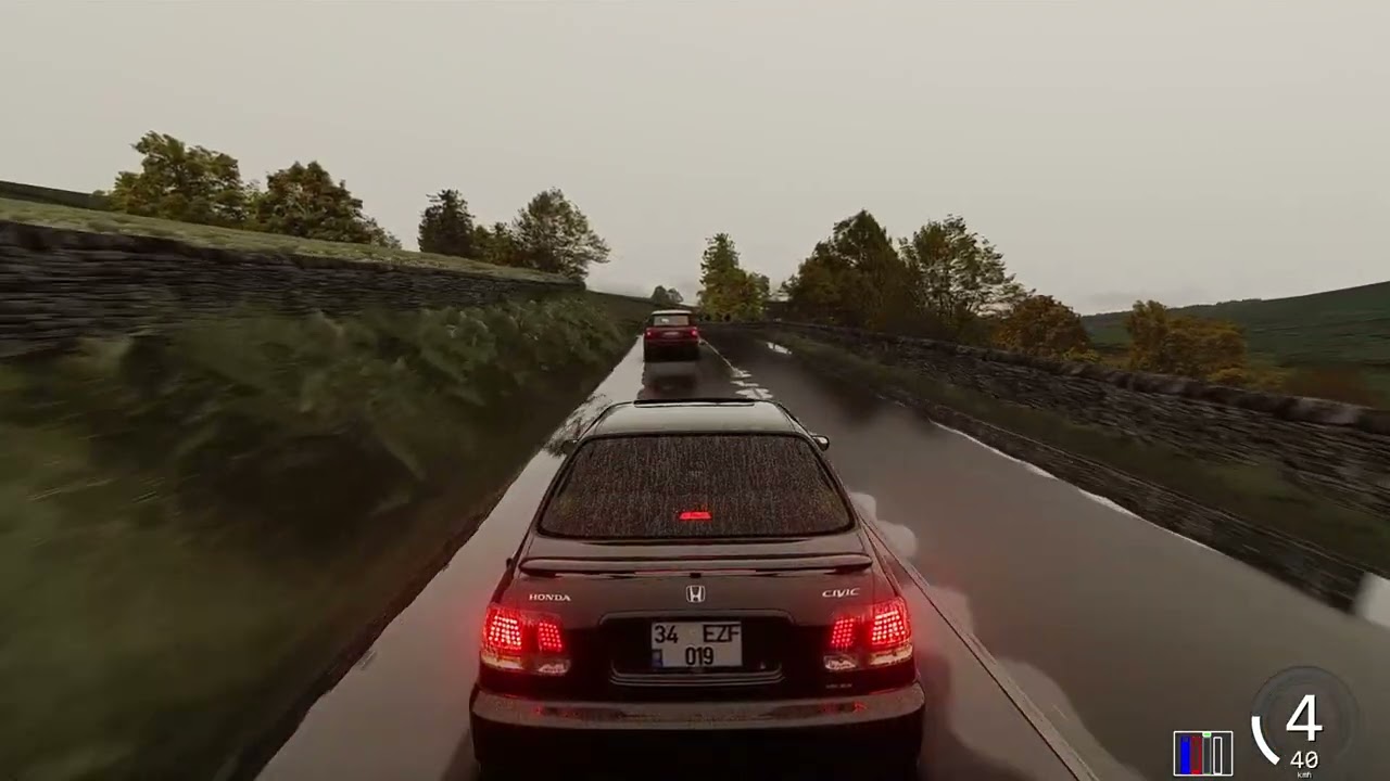 Müslüm Gürses - Seni Yazdım / Assetto Corsa Honda Civic 1.6i ES