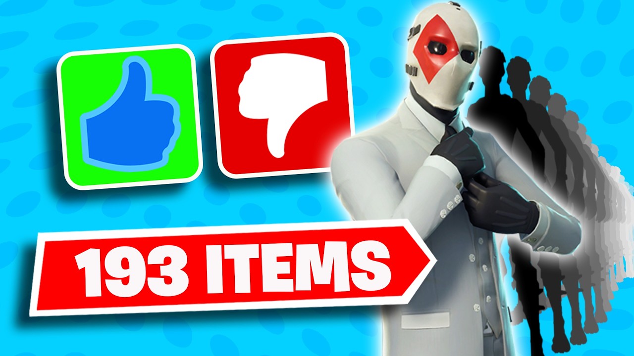 193 Fortnite Items Reviewed: SAVE Your V-Bucks!