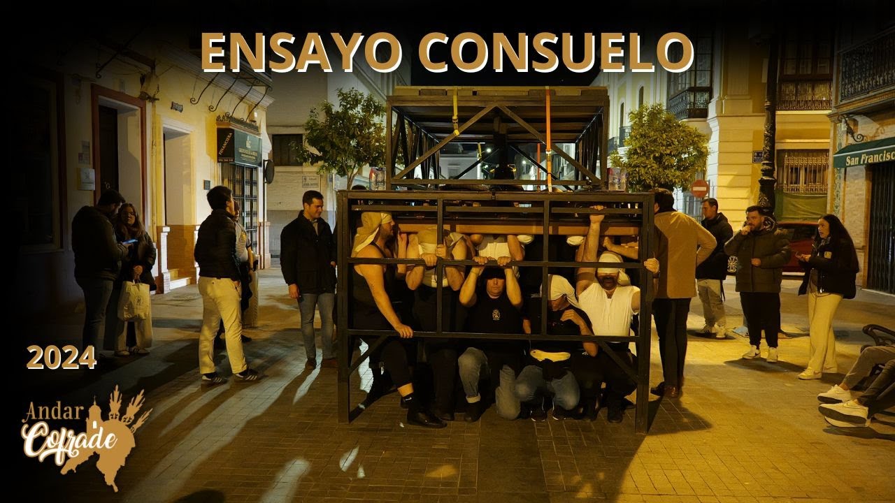 ENSAYO CUADRILLA DE COSTALEROS NTRO. PADRE JESÚS DEL CONSUELO - SANLÚCAR 2024