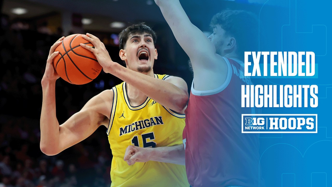 Michigan vs. Ohio State | Extended Highlights | Big Ten Men's Basketball | 02/08/26