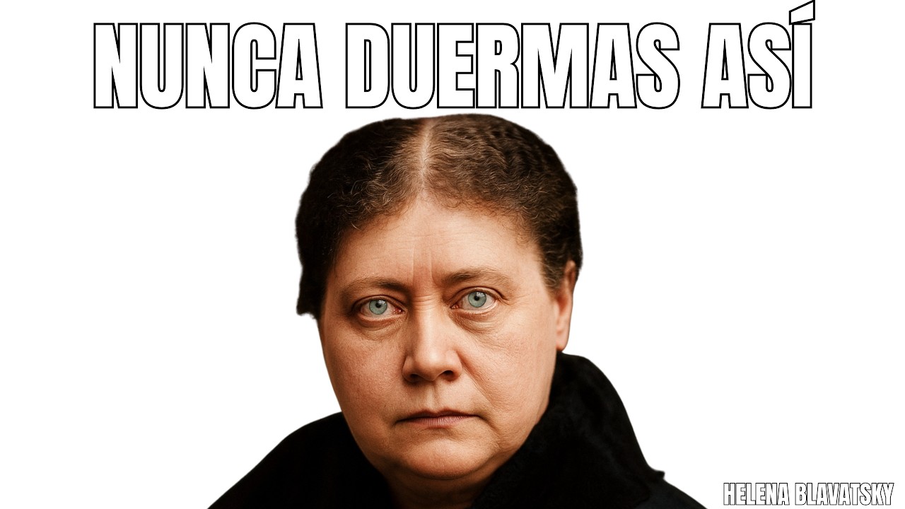 HELENA BLAVATSKY REVELA LO QUE SE DEBE PENSAR ANTES DE DORMIR PORQUE DECIDIRÁ TU PRÓXIMO DÍA