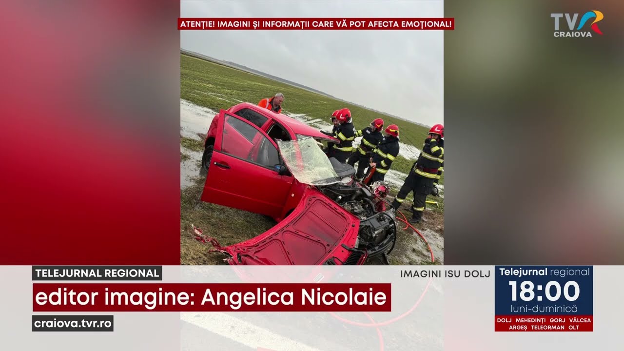 ȘOFER MORT ÎN ACCIDENT
