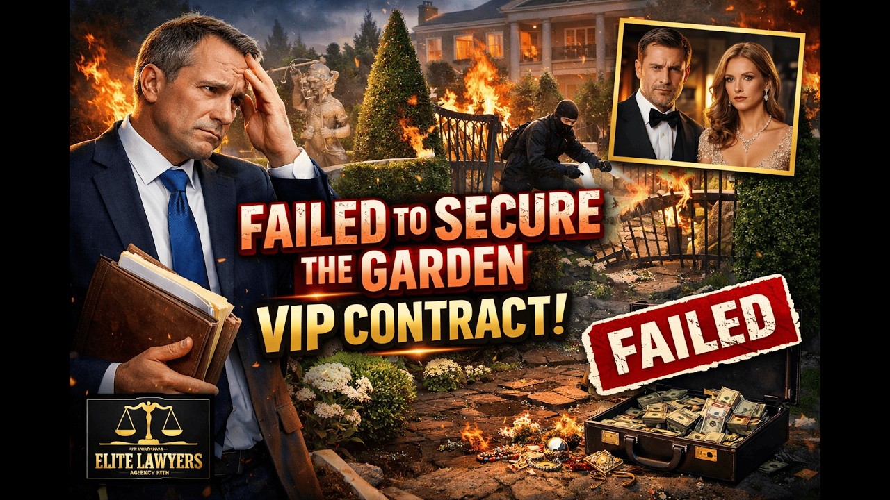 I failed to secure the garden for the lawyer agency vip contract high society value