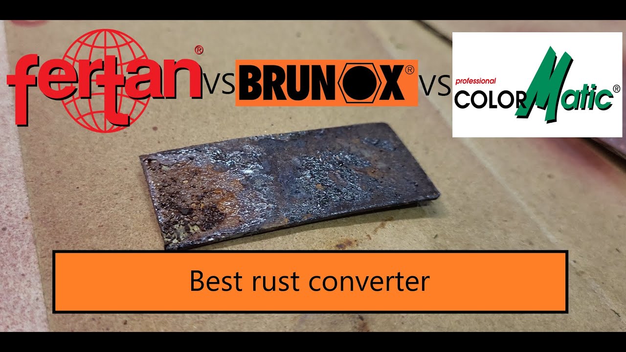 Лучший преобразователь ржавчины !!! [Brunox Fertan ColorMatic]
