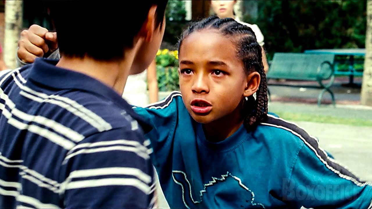 Jaden Smith é intimidado por um menino chinês | Karate Kid | Clipe