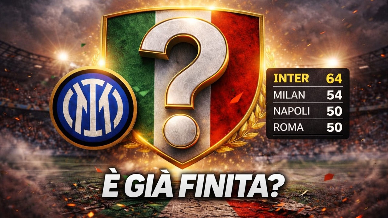 ⚽Campionato chiuso? Manca solo la matematica | Analisi 26' giornata di Campionato