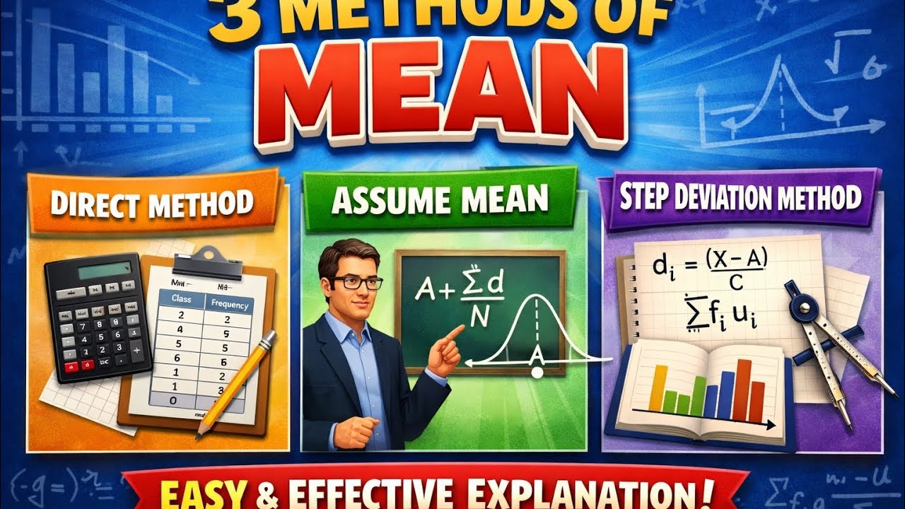 #Direct method, #assume mean, #step deviation method to find mean#10th maths Ncert 