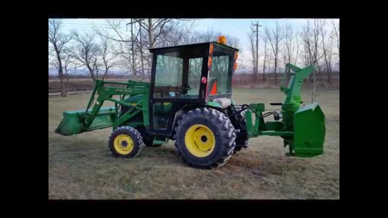 Homemade Tractor cab / John Deere 4310