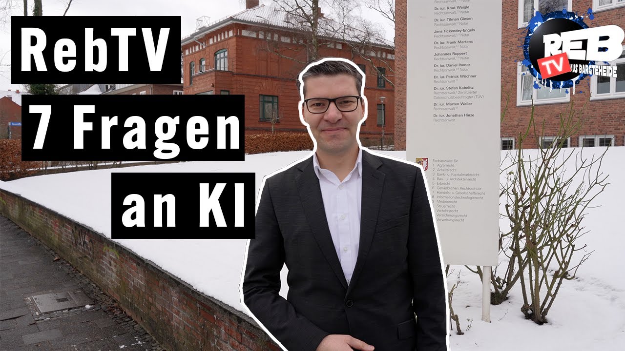 REB TV 7 Fragen an KI | IT-Recht
